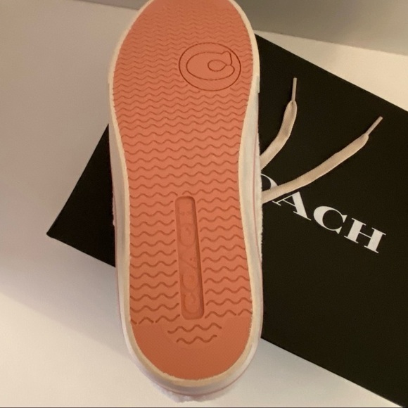 COACH Citysole Platform Sherpa Fleece Sneaker, 8.5 - Picture 11 of 15